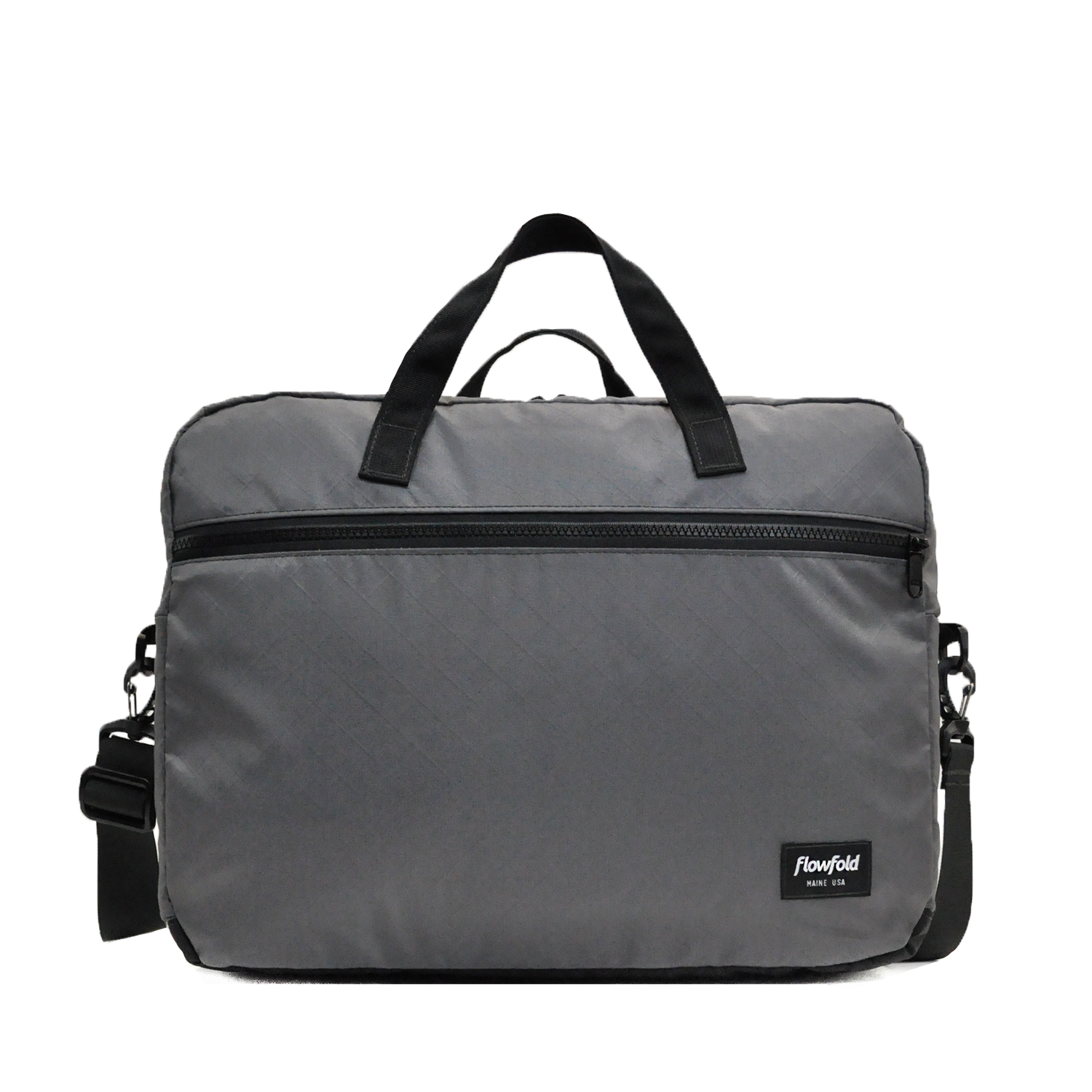 Flowfold Expedition Briefcase, Recycled Grey