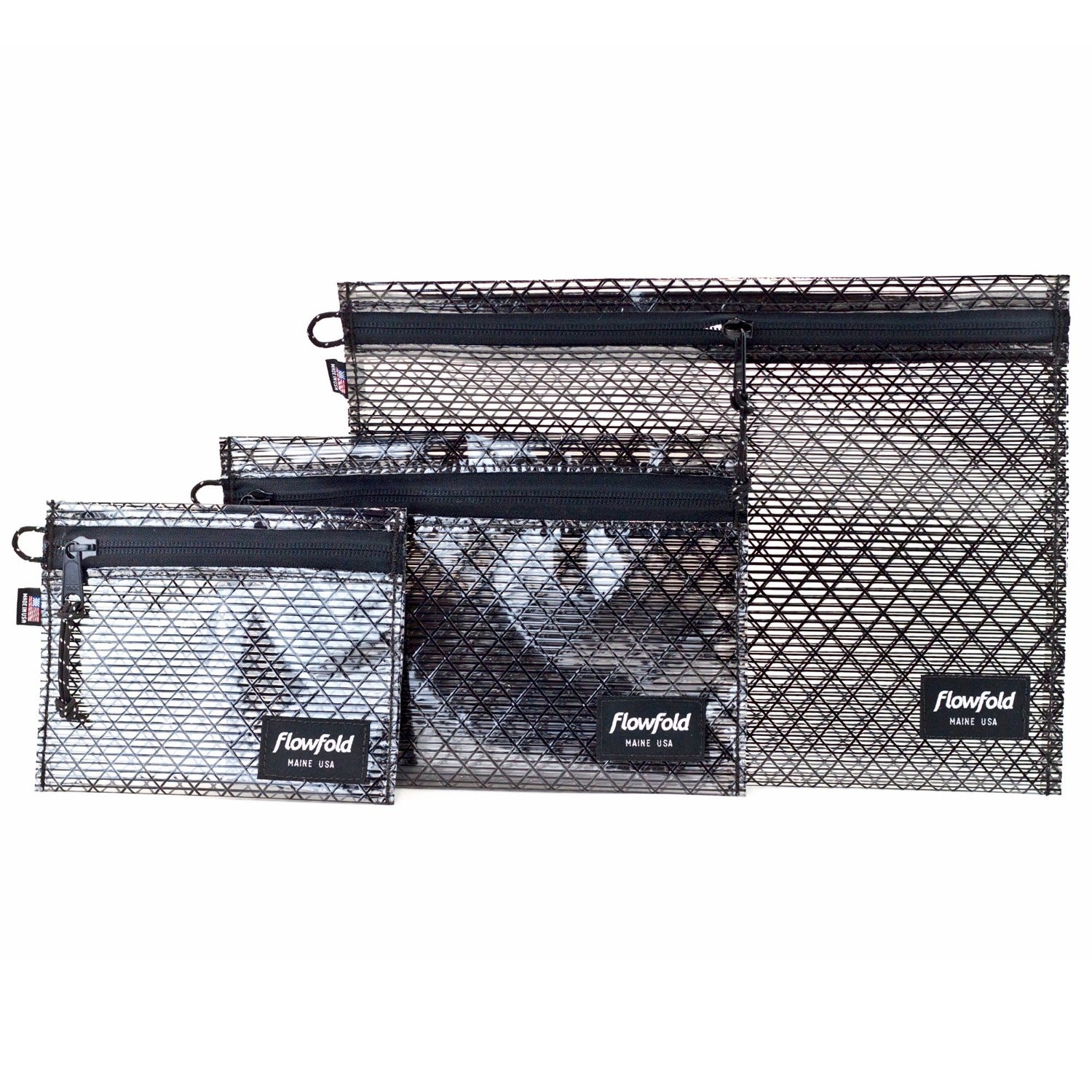  Utility Zipper Pouches Set 