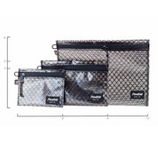Flowfold Recycled Sailcloth Voyager Water Resistant Pouch / Utility Zipper Pouches Set