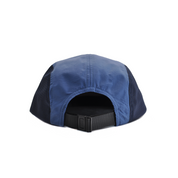 Flowfold Island Logo Navy Blue Performance hat for running and hiking