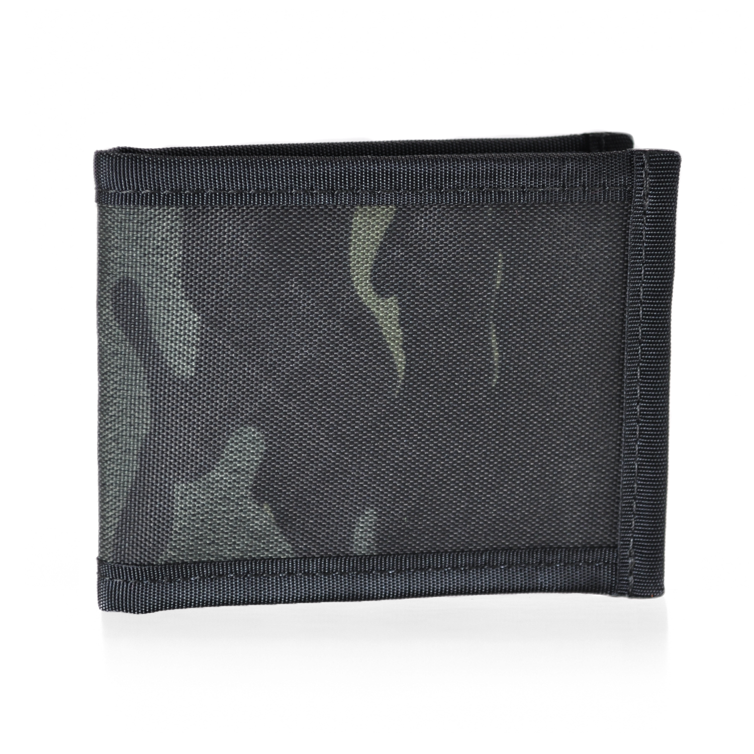 Flowfold Vanguard Bifold Wallet Made in USA, Maine by Flowfold of Recycled Polyester EcoPak Fabric, Camo