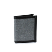 Flowfold Recycled Heather Grey RFID Blocking Outlier Bifold Wallet