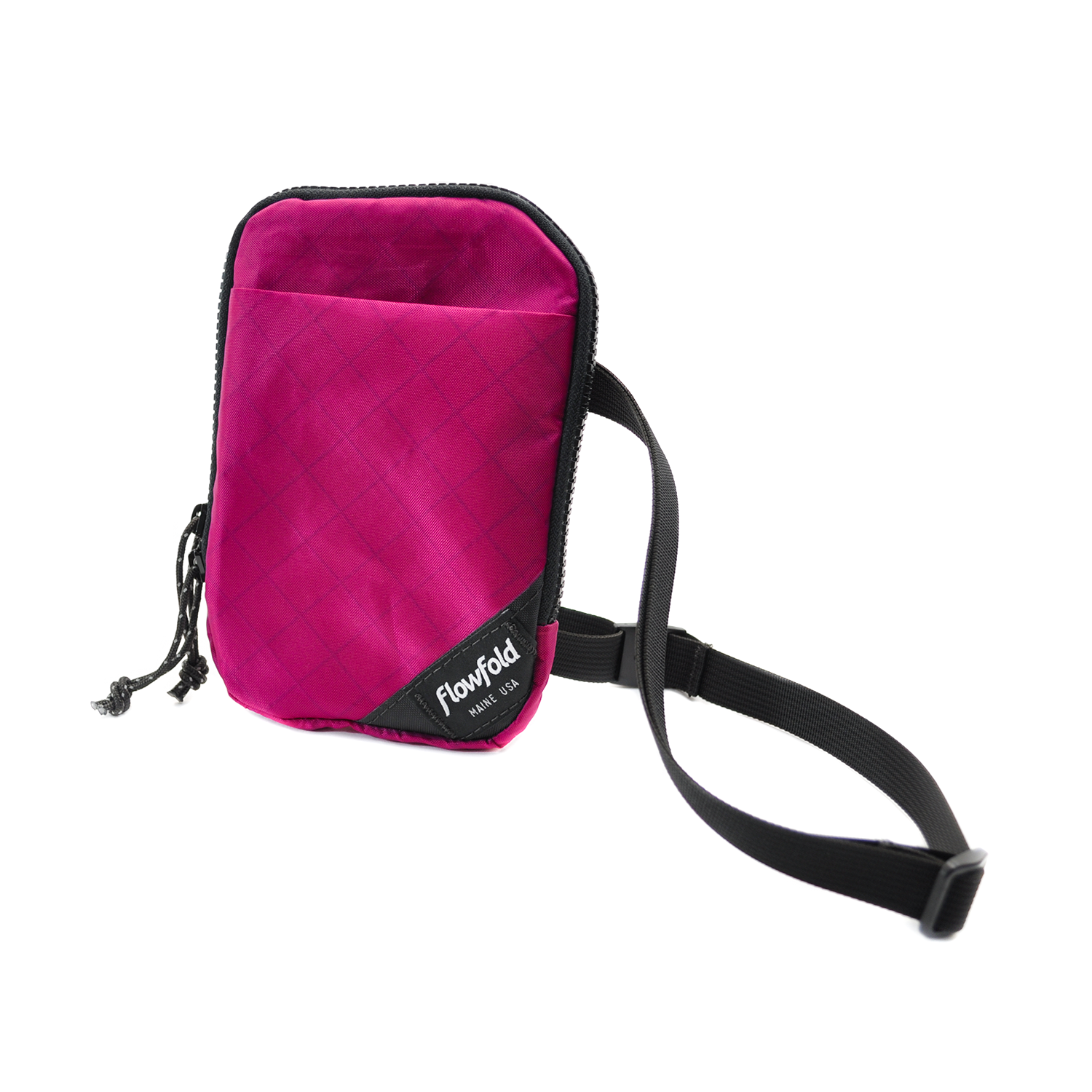 Flowfold Recycled Magenta Portland Phone Bag