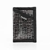 Flowfold Black Recycled Sailcloth Minimalist Card Holder Wallet Made in USA, Maine by Flowfold