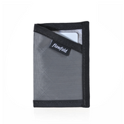 Flowfold Slim Minimalist Card Holder Made in USA, Maine by Flowfold Recycled Wolf Grey