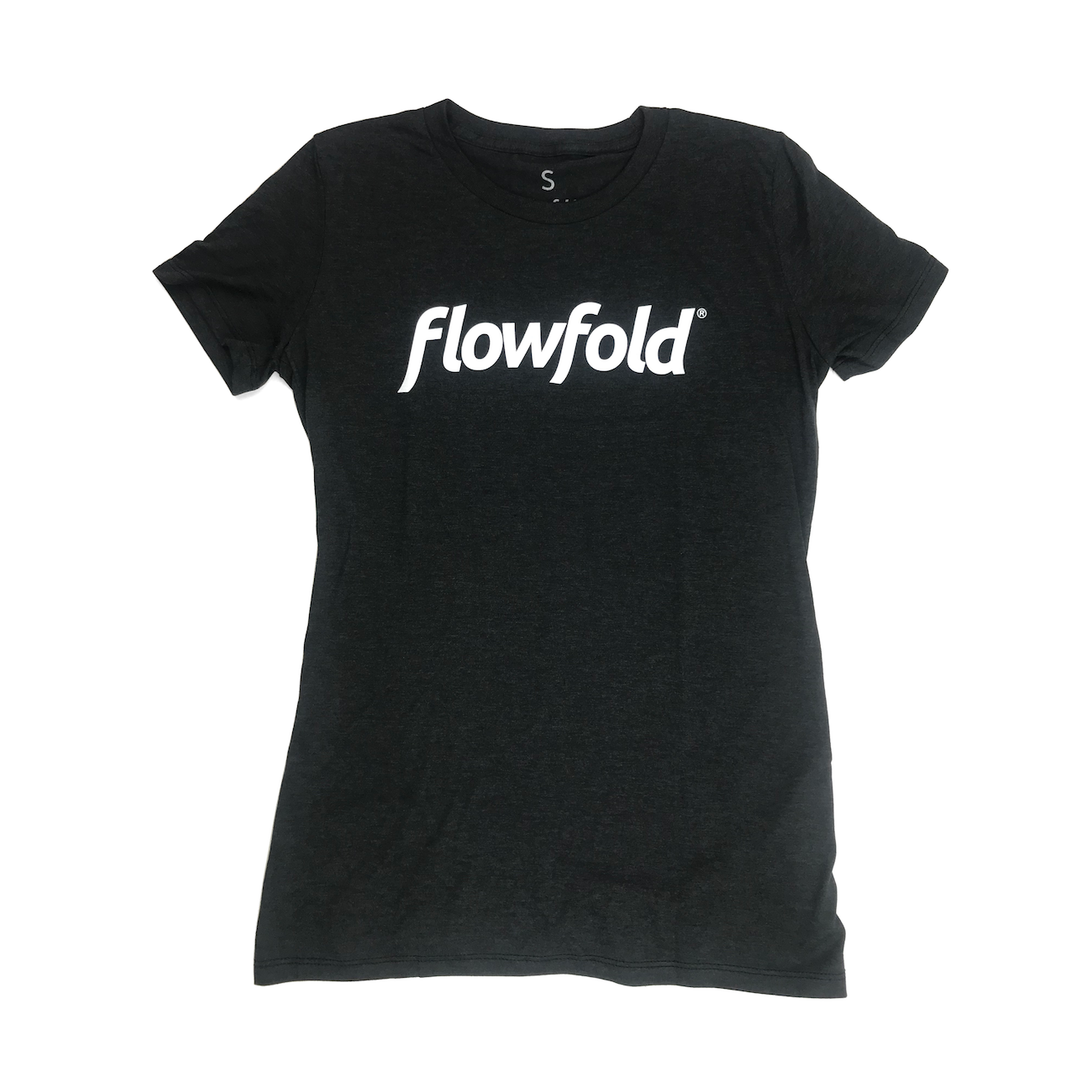 Women’s Black Flowfold T-Shirt