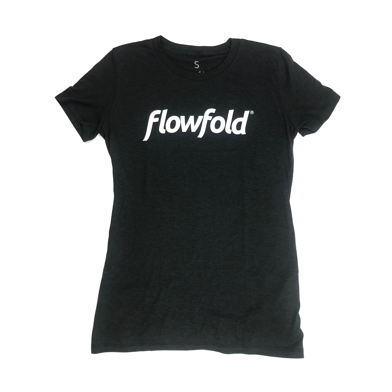 Women’s Black Flowfold T-Shirt 