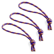 Flowfold Purple Zipper Pulls set of 3