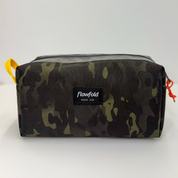 Camo color block toiletry bag 