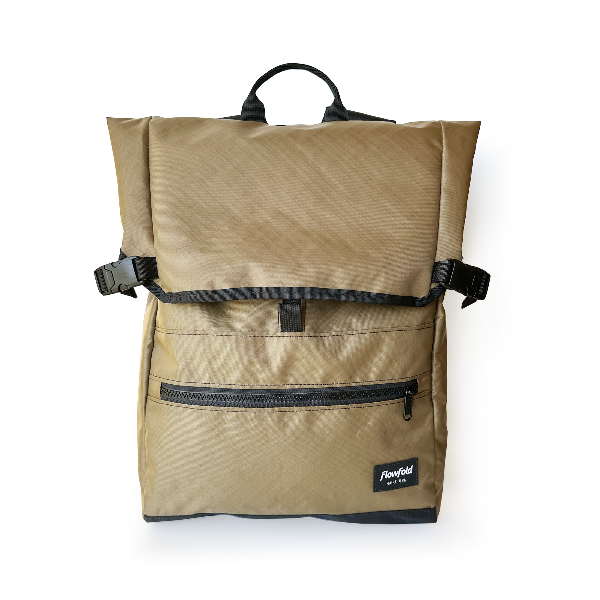 Flowfold Commuter Center Zip Backpack Made in USA | Flowfold Flowfold Commuter Center Zip Backpack Made in USA | Flowfold