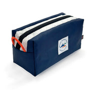 Flowfold x MITA: Recycled Navy, Aviator Dopp Kit Water Resistant Dopp Kit Made in the USA