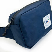 Durable and weather-resistant MITA x Flowfold Explorer Fanny Pack - Recycled Navy