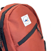18L MITA x Flowfold Backpack - Recycled Brick Red, durable and weather-resistant backpack