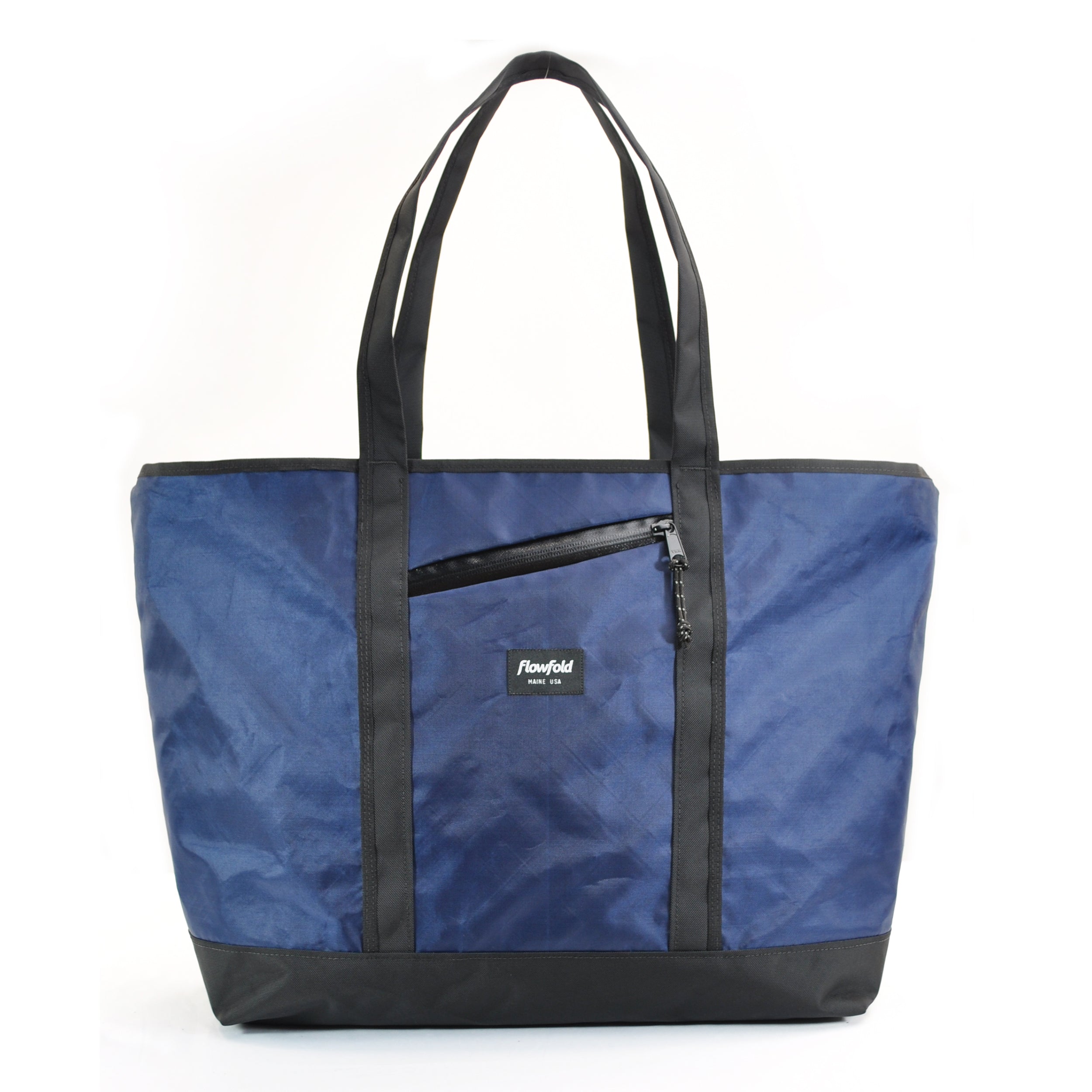Mammoth 29L Zip Tote, Navy - Flowfold | Official Shop Mammoth 29L Zip Tote, Navy - Flowfold | Official Shop