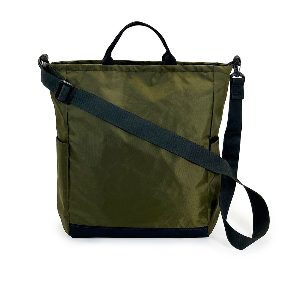Simple Modern Tote Bag for Women | Work Laptop Tote Bags | Shoulder Bag with Crossbody Strap and Pockets Water-Resistant | 22 Olive