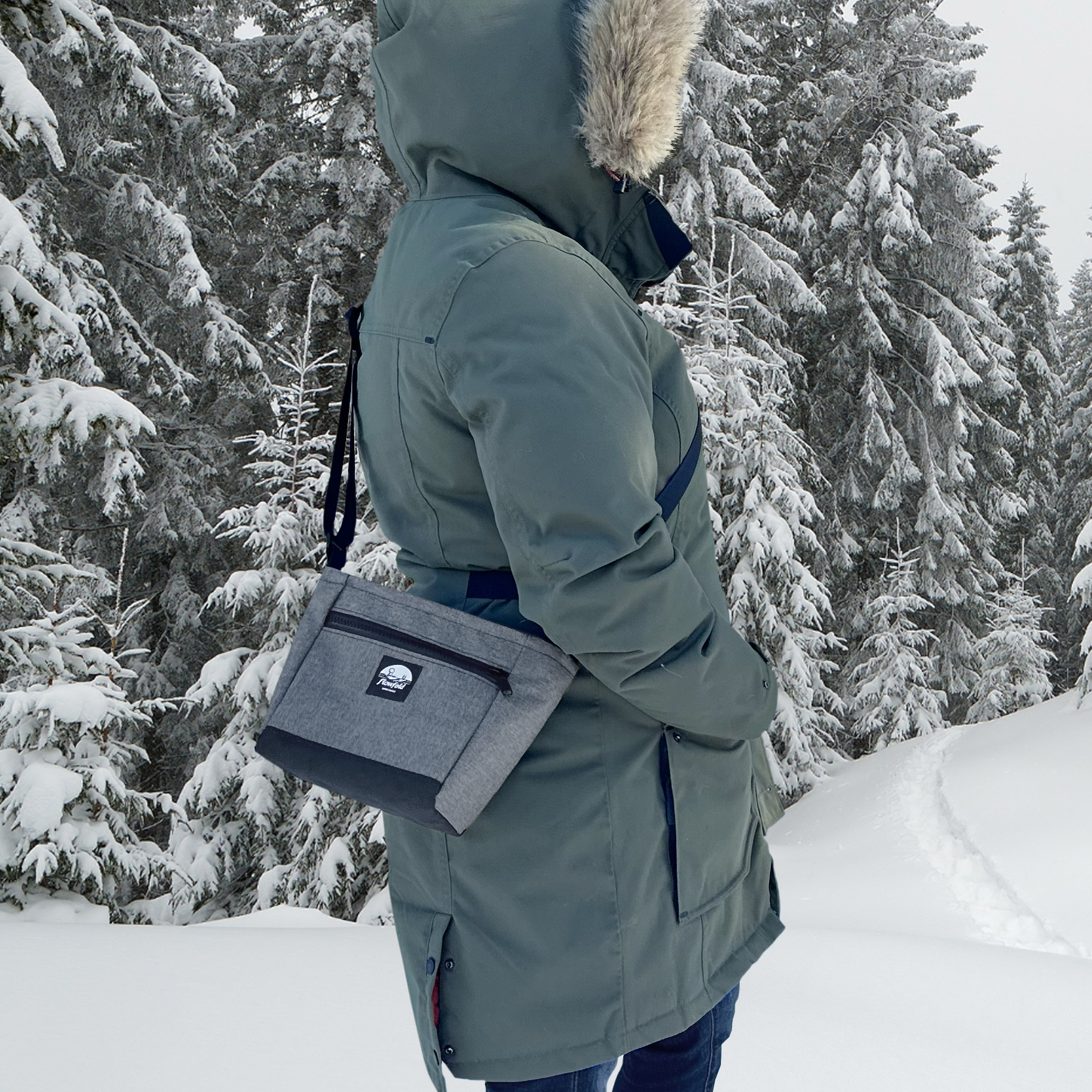 Flowfold Traverse Crossbody Mini Bag Small Daily Purse