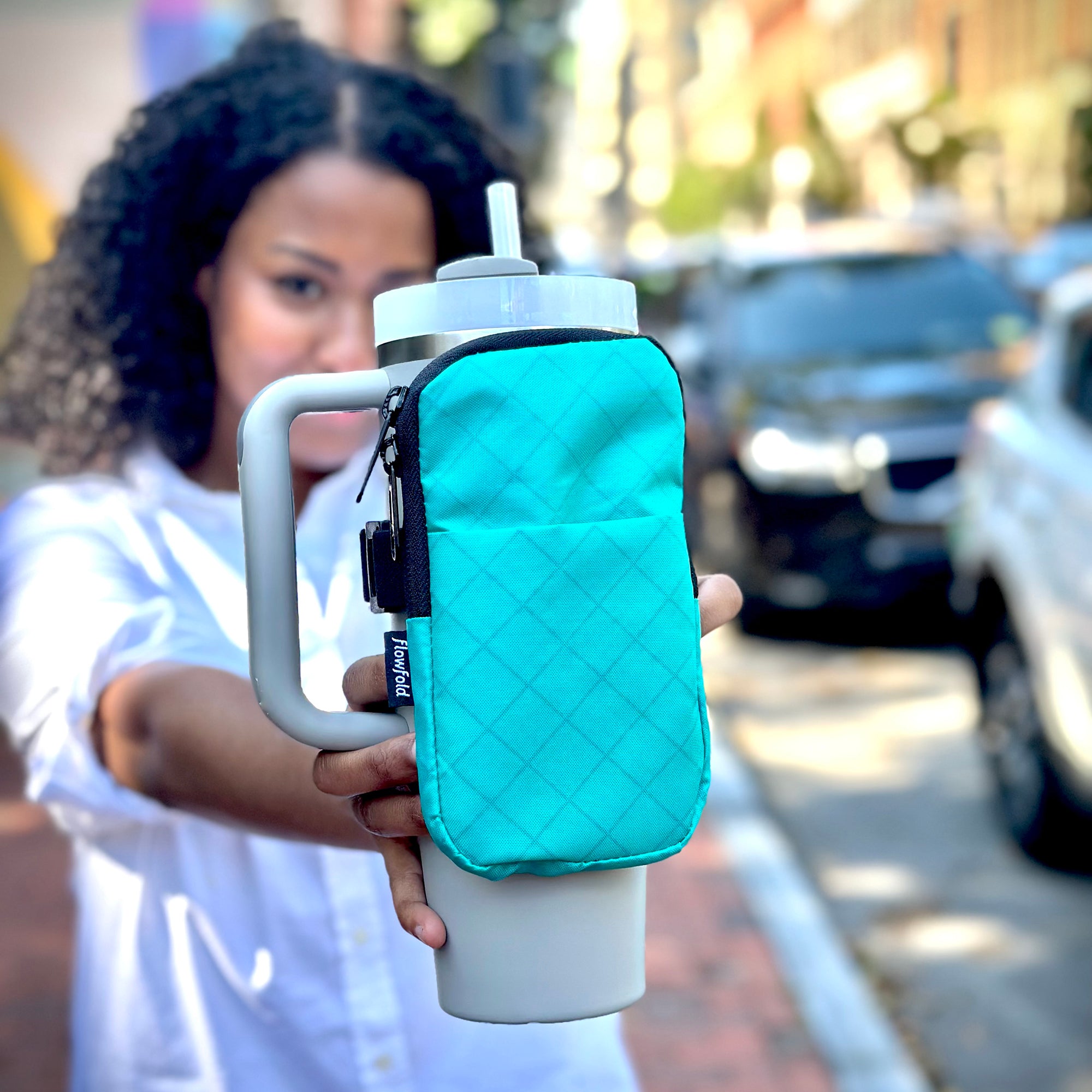 Coastal Water Bottle Pouch