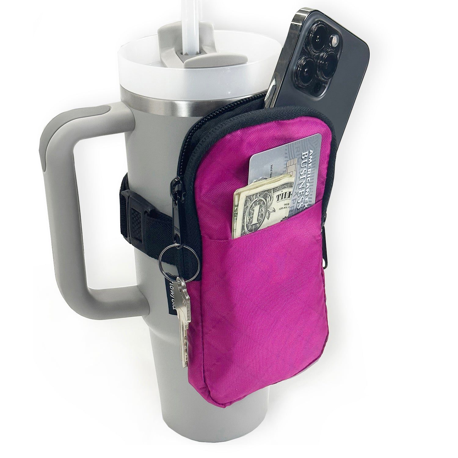 Water Bottle Holder Bag, Fair Trade