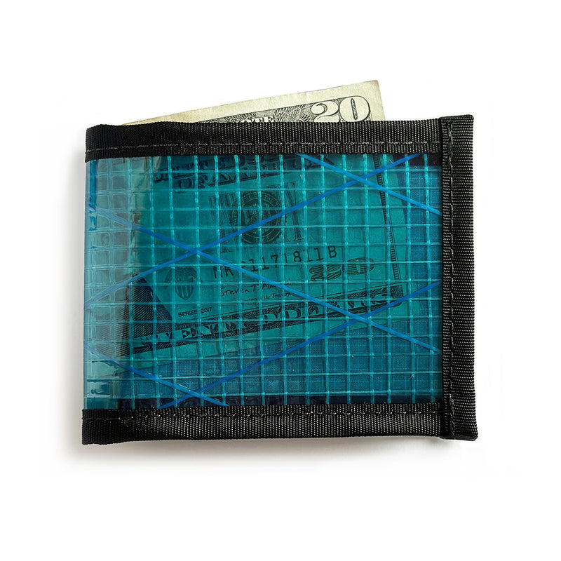 Flowfold Recycled Vanguard Bifold Wallet - Slim Front Pocket Wallet Made In USA From Durable X-Pac