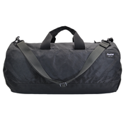 Flowfold Jet Black Stormproof Conductor Duffle bag for travel and road trips