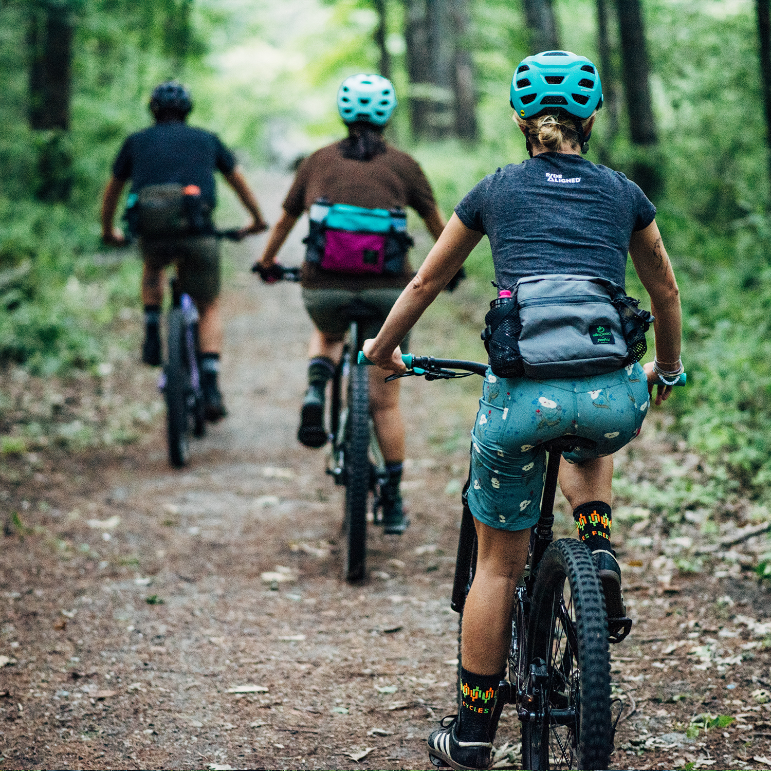 Cycling top fanny pack