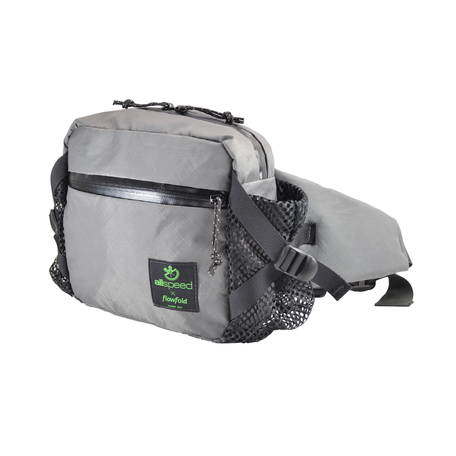 Allspeed x Flowfold Hip Pack - Recycled Wolf Grey