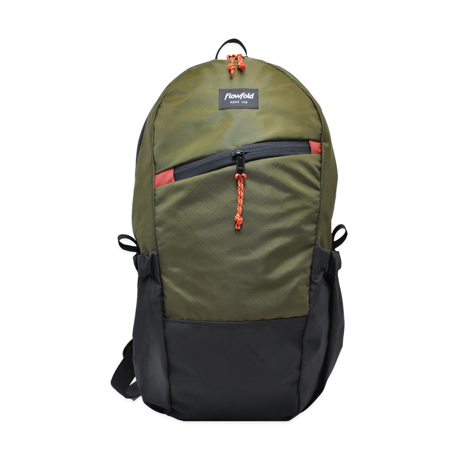 Flowfold Large Optimist 18L Lightweight Backpack Olive EcoPak Flowfold Large Optimist 18L Lightweight Backpack Olive EcoPak