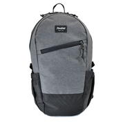 Flowfold 18L Optimist large backpack with water bottle sleeves recycled heather grey