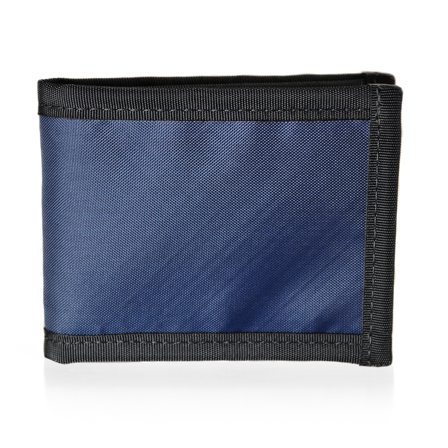 Flowfold Vanguard Bifold Wallet Made in USA, Maine by Flowfold of Recycled Polyester EcoPak Fabric, Navy