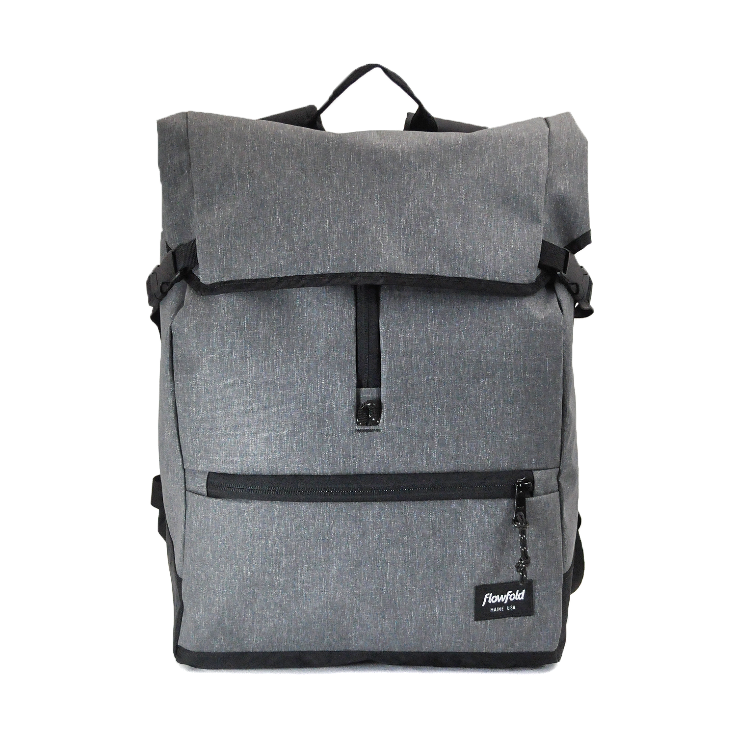 Rockland Kit: Commuter Backpack + Laptop Case for travel, commutes, and weather-resistant adventures - Recycled Heather Grey