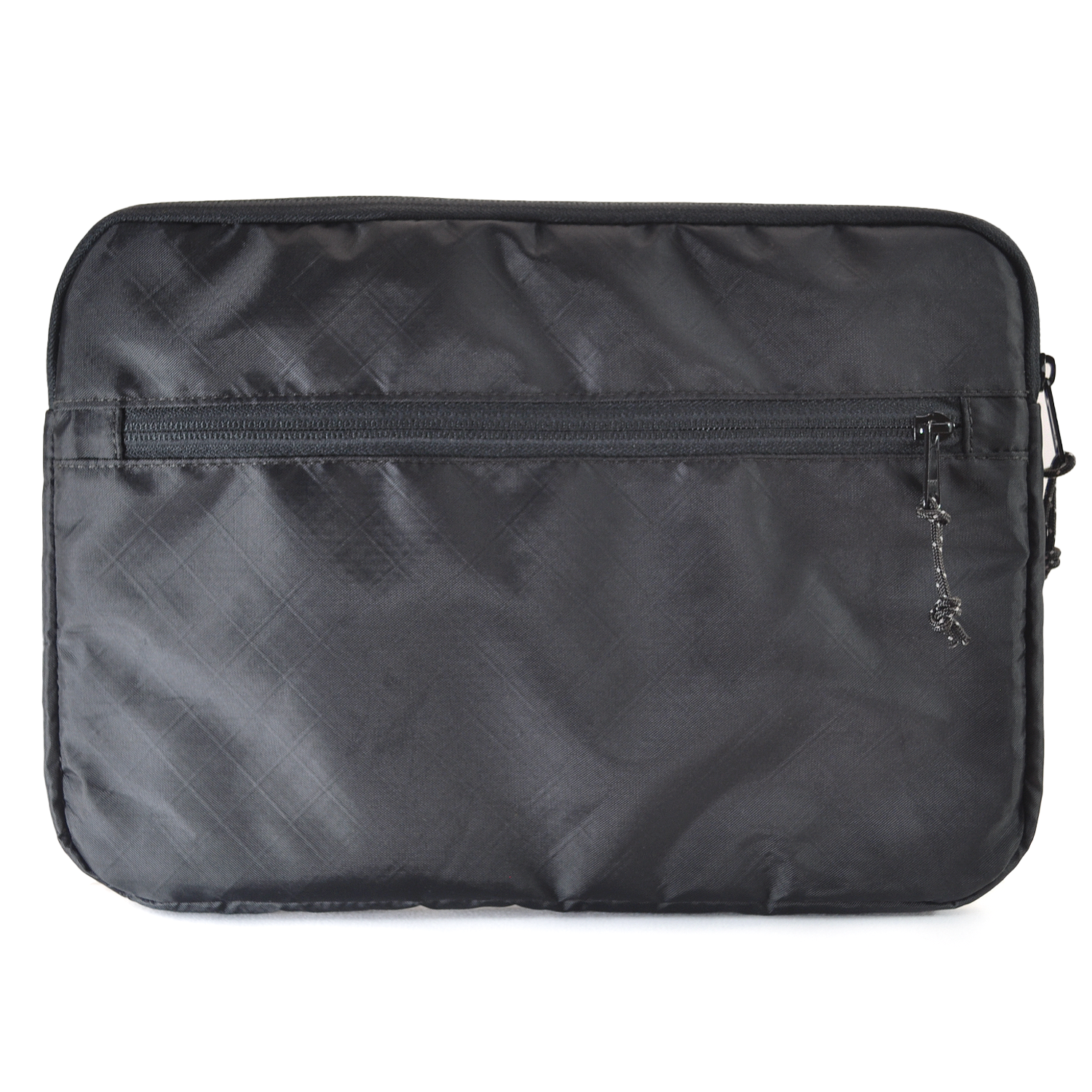 Flowfold Ally Laptop Case & water repellent recycled laptop sleeve made in USA, recycled jet black